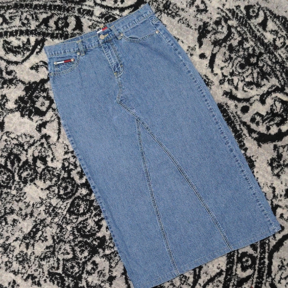 Women's Blue Denim Skirt